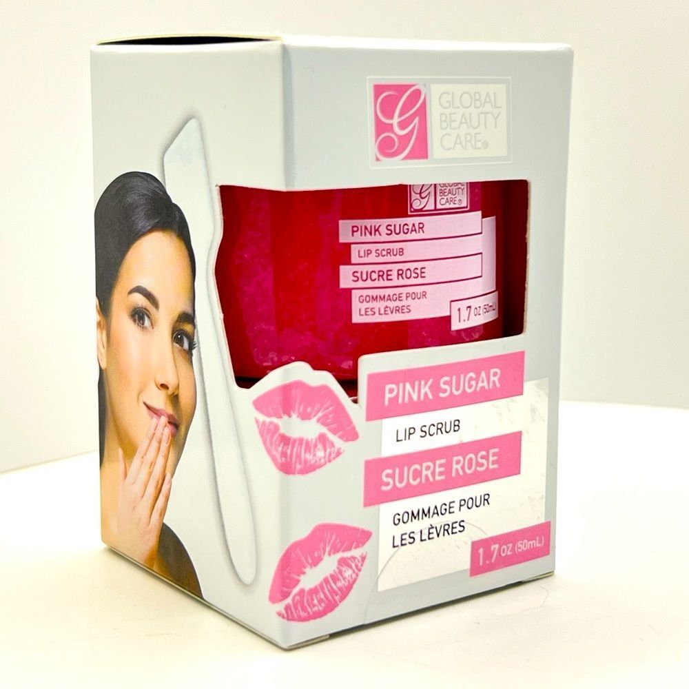 🦋$8 ~ Pink Sugar Lip Scrub ~ Global Beauty Care ~ NEW